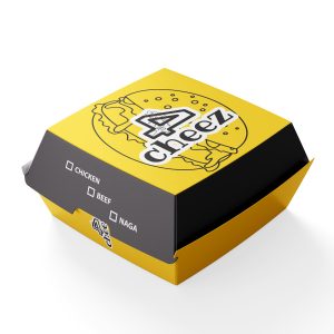 Burger Box packaging