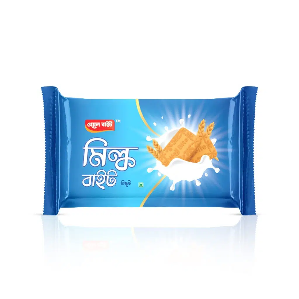 Milk Bite Biscuits Packaging